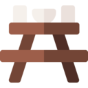 nature,holidays,bench,park,picnic,picnic table,camping table,rest area